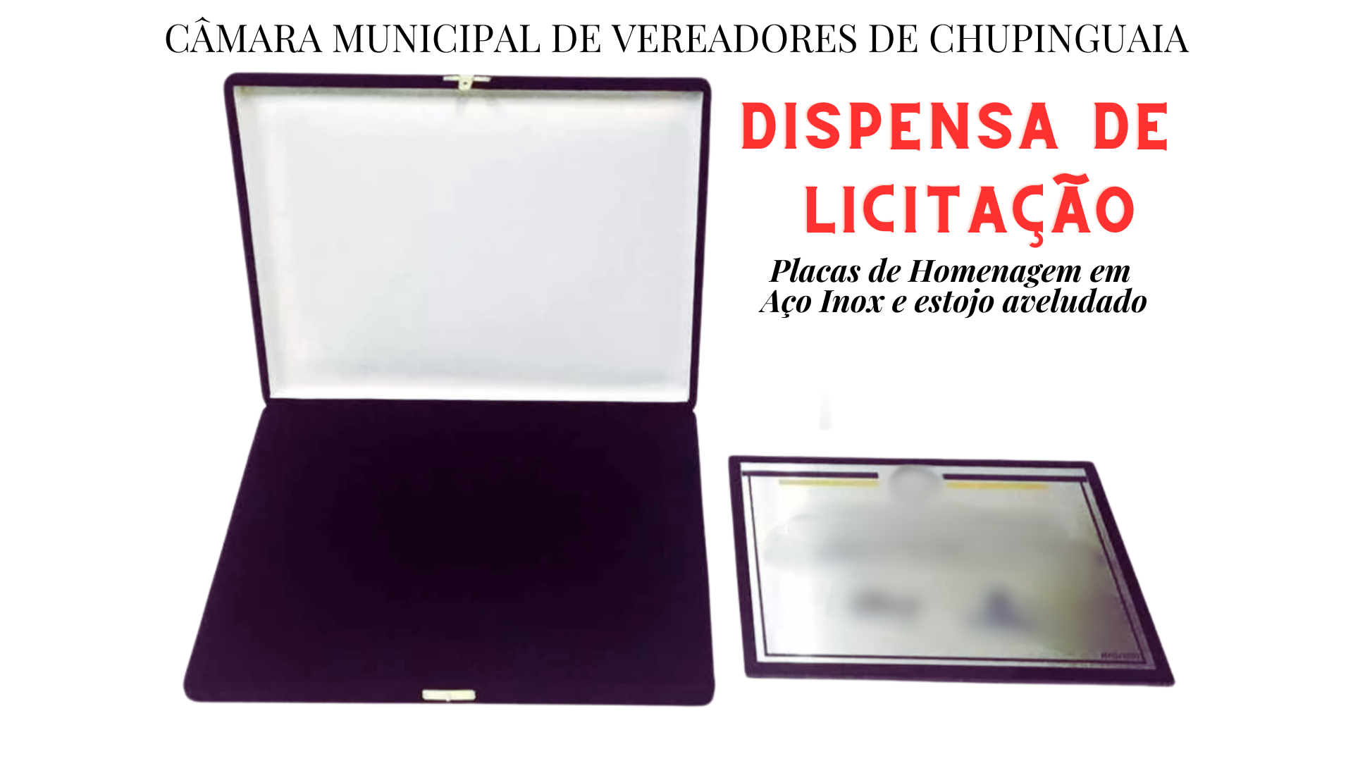 AVISO DE DISPENSA ELETRÔNICA Nº 05/2024 